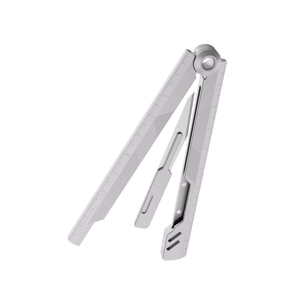 The Prule - Titanium Multifunctional EDC Foldable Ruler