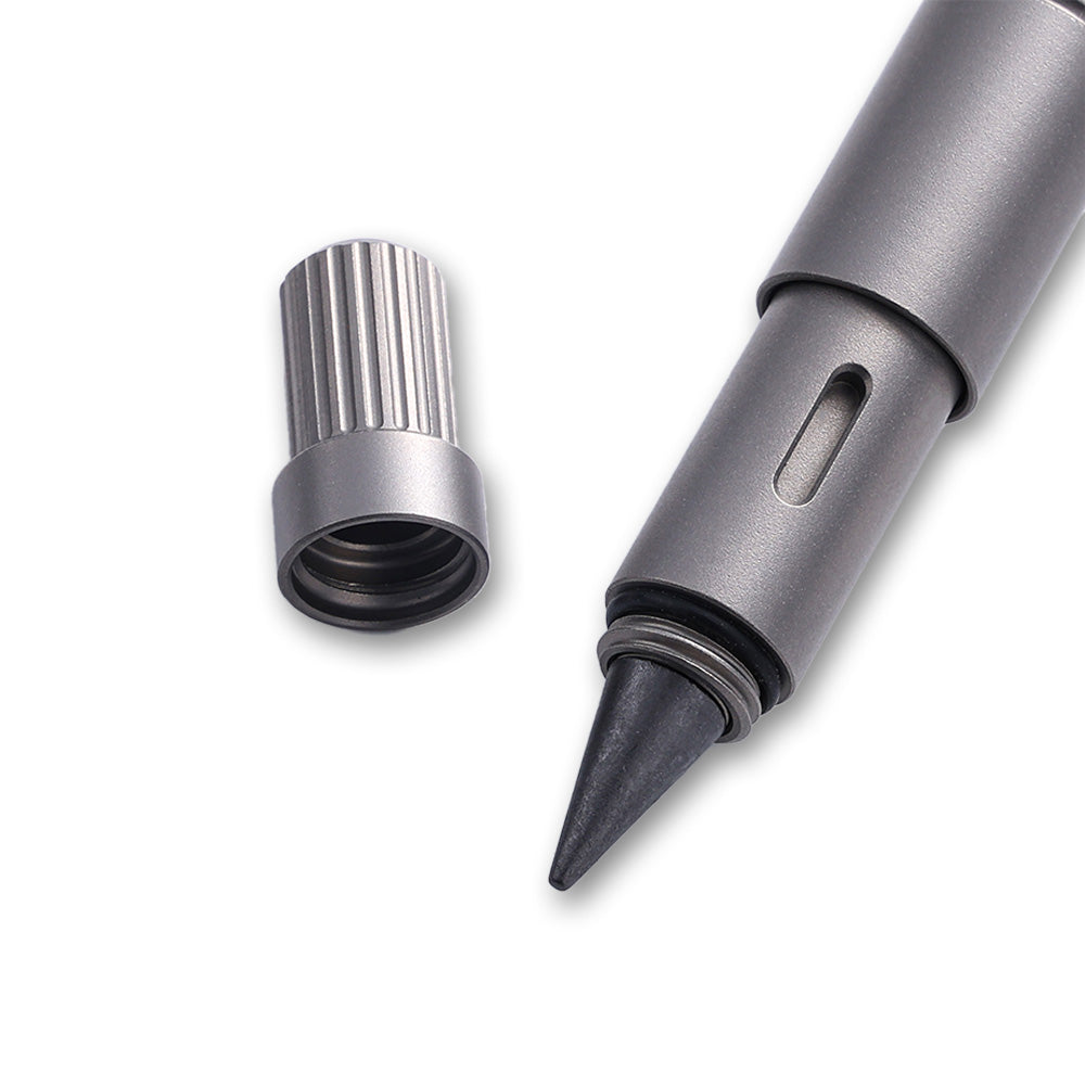 DartInk – Quick-Release Titanium Mini Pen & Knife