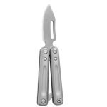 PicoBlade – Compact Stainless Steel EDC Keychain Knife with Butterfly Action - Image 4