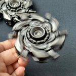 WarpFang：Stainless Steel Mecha Fidget Spinner - Image 6
