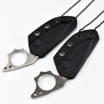 THUMB Mini Fixed Blade Neck Knife for EDC - Image 8