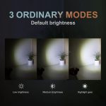 MiCoin Titanium Mini Flashlight – Rechargeable Coin-Sized EDC Torch - Image 10