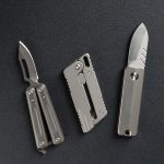 40% OFF ! EDC Pocket Knife Bundle: Butterfly+ Titanium+ Magnetic