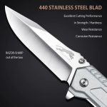 Leopard's Edge: Stainless Steel Multipurpose Pocket Knife - Image 6