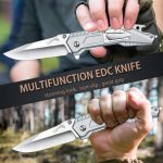 Leopard's Edge: Stainless Steel Multipurpose Pocket Knife - Image 2