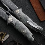 Obsidian Edge - Damascus Steel Folding Knife - Image 11