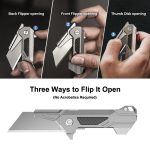 The WindSlice - Mini EDC Titanium Folding Utility Knife - Image 9