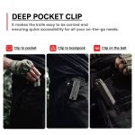 JetFlick Titanium Gravity Knife – Unique Opening EDC Folding Knife - Image 16