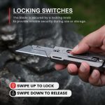 JetFlick Titanium Gravity Knife – Unique Opening EDC Folding Knife - Image 2