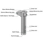 [Pre-Order| Ships in ~2 Months] TiCal Pro - Titanium Mini Caliper with 9+ Functions in One - Image 3