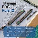 The Prule - Titanium Multifunctional EDC Foldable Ruler - Image 21