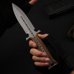 Forged Dawn EDC Fixed Blade Knife – 4Cr13 Steel Tactical Knife with Sheath - Image 8