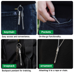 AcePick Titanium Toothpick – EDC Multi-Tool Quick Release Keychain - Image 9