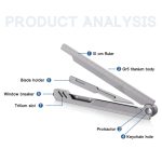 The Prule - Titanium Multifunctional EDC Foldable Ruler - Image 15