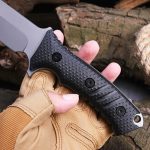 Apex Survivalist: Heavy-Duty Fixed Blade Tactical Knife with Multi-Mount Sheath - Image 4