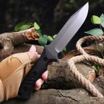Apex Survivalist: Heavy-Duty Fixed Blade Tactical Knife with Multi-Mount Sheath - Image 5