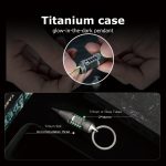 Wolf Fang 2.0- Titanium Keychain Lantern & Pen & Screwdriver - Image 9