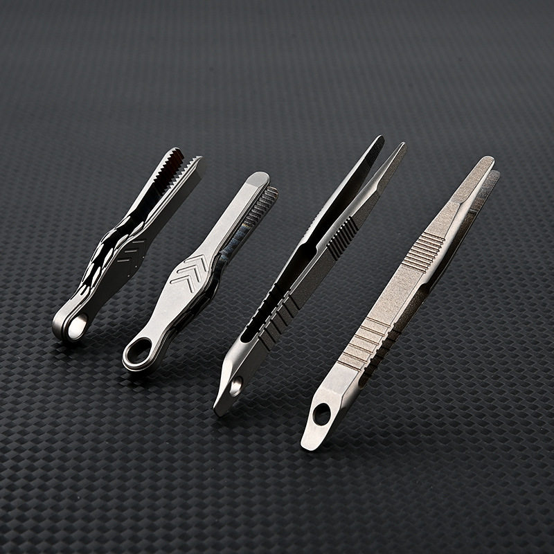 详情-22 ADD-ONS: Titanium Mini Multi-Tool Tweezer - Image 1